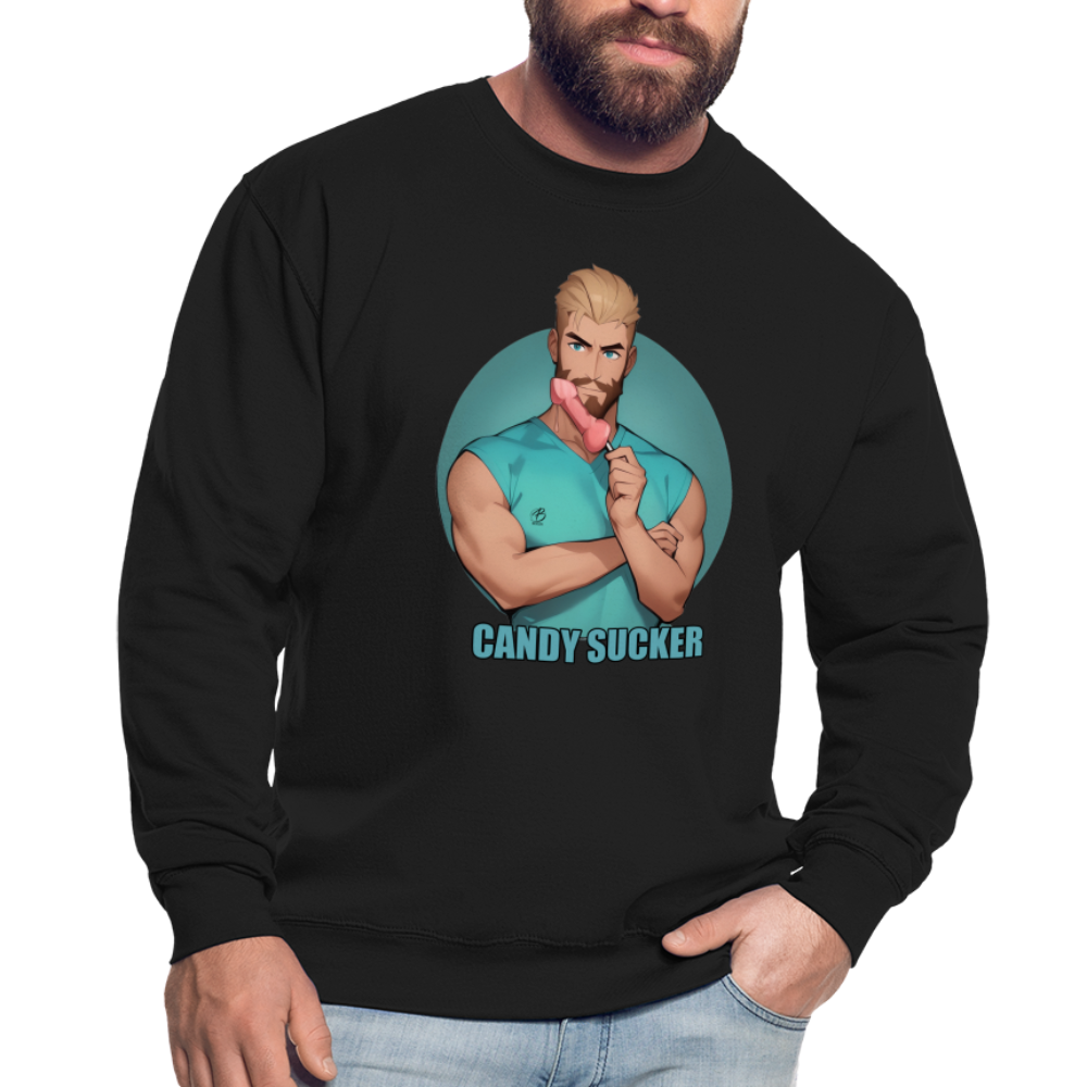 "Candy Sucker" Sweatshirt - black