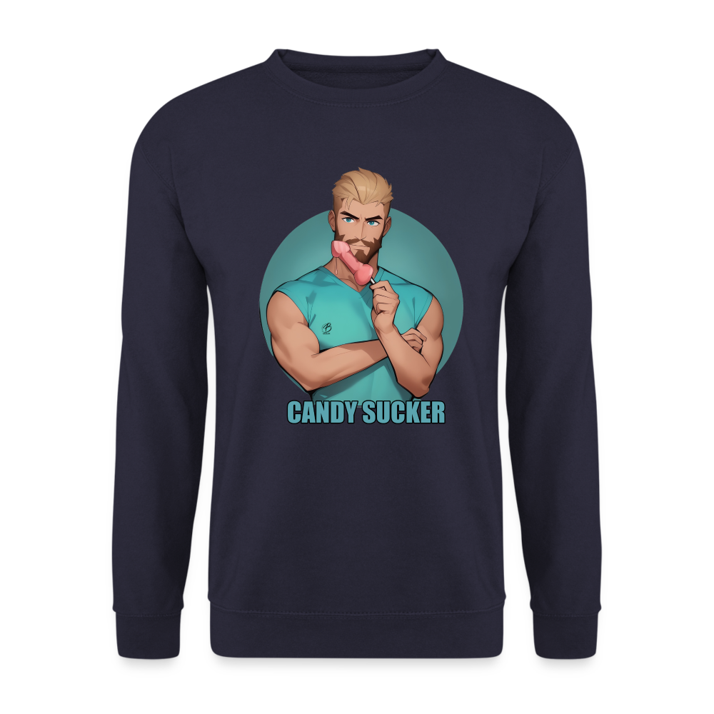 "Candy Sucker" Sweatshirt - navy