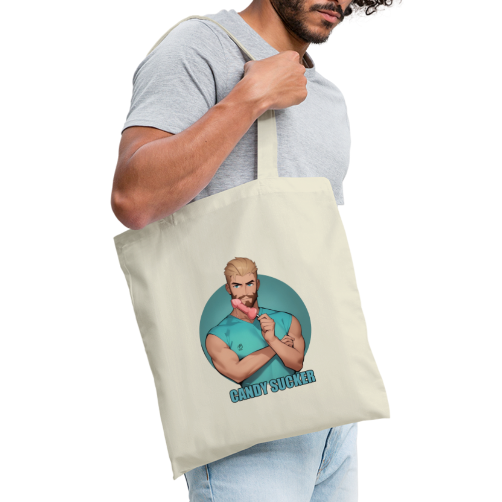 "Candy Sucker" Tote Bag - nature