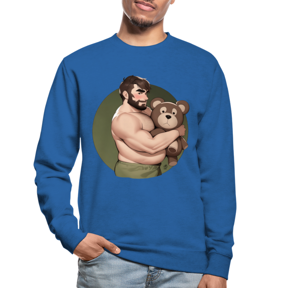 "Daddy Bear" Sweatshirt - royal blue