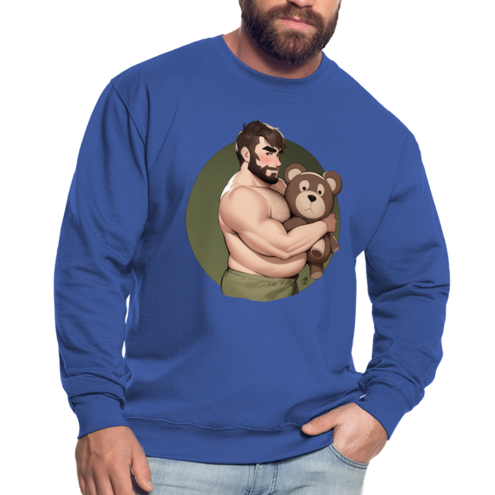 "Daddy Bear" Sweatshirt - royal blue