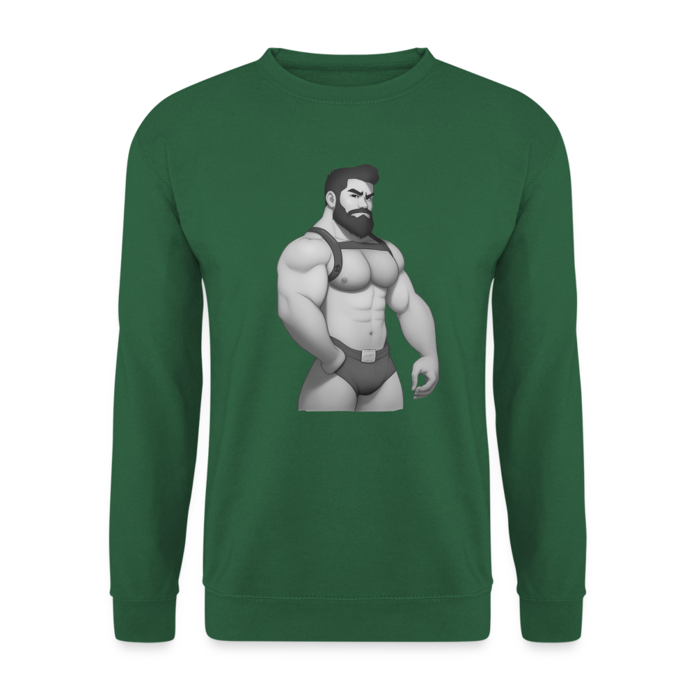 "Harness Daddy Black & White" Sweatshirt - green