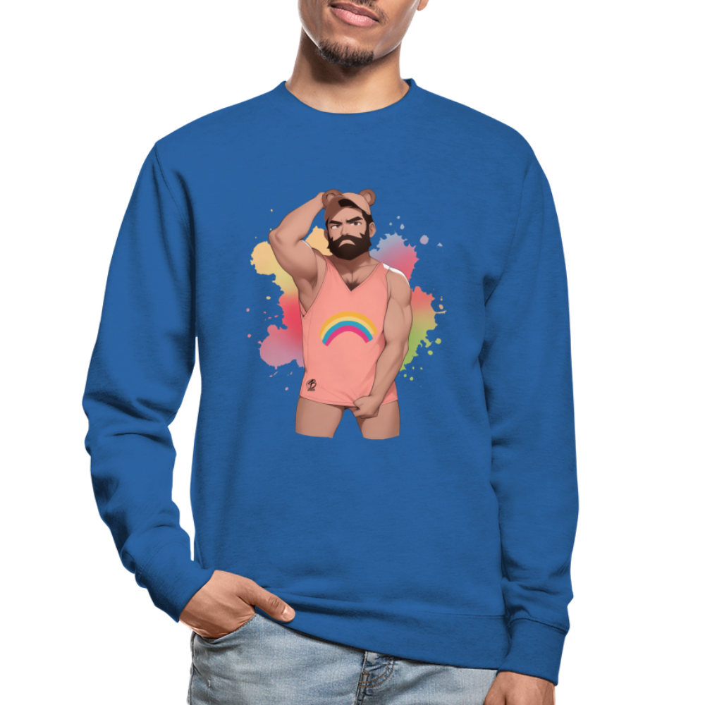 "Rainbow Boy" Sweatshirt - royal blue