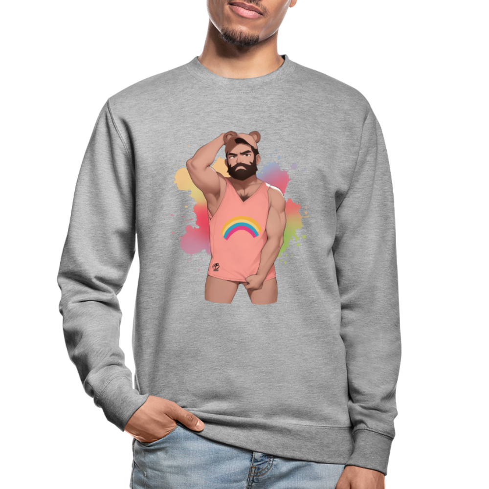 "Rainbow Boy" Sweatshirt - salt & pepper