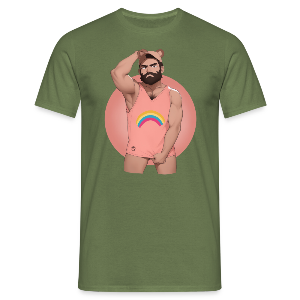 "Rainbow Boy" T-Shirt - military green