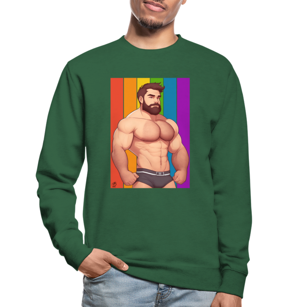 "Rainbow Daddy" Sweatshirt - green