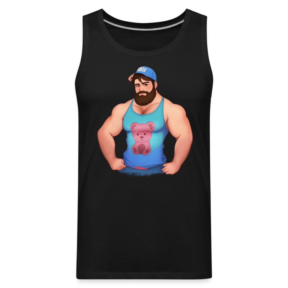 "Trucker Buddy" Premium Tank Top - black