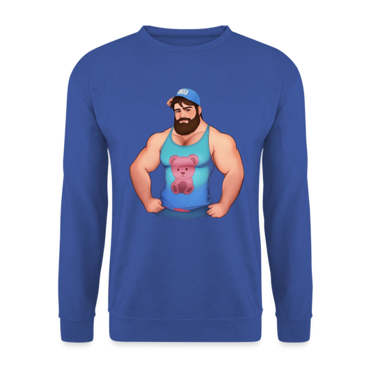 "Trucker Buddy" Sweatshirt - royal blue