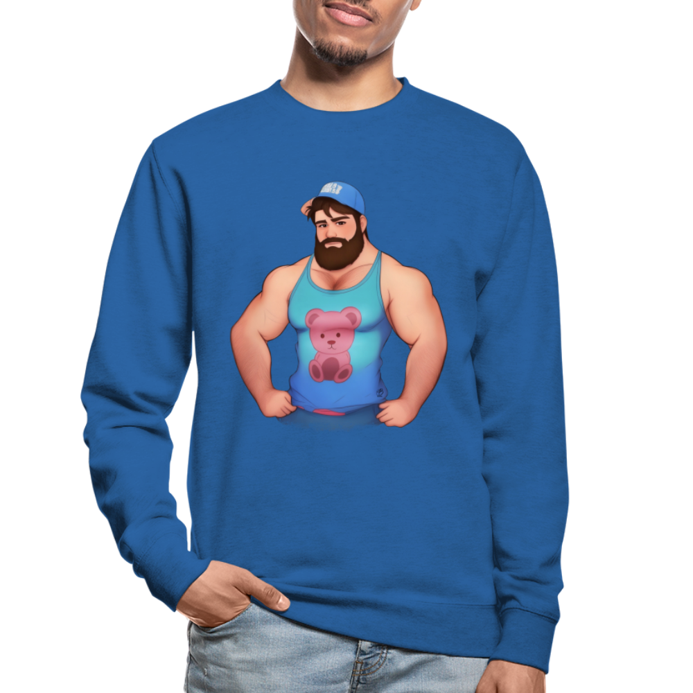 "Trucker Buddy" Sweatshirt - royal blue