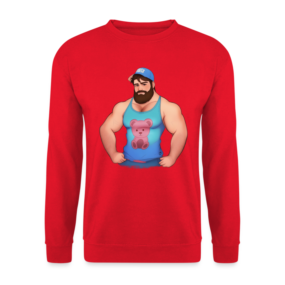 "Trucker Buddy" Sweatshirt - red