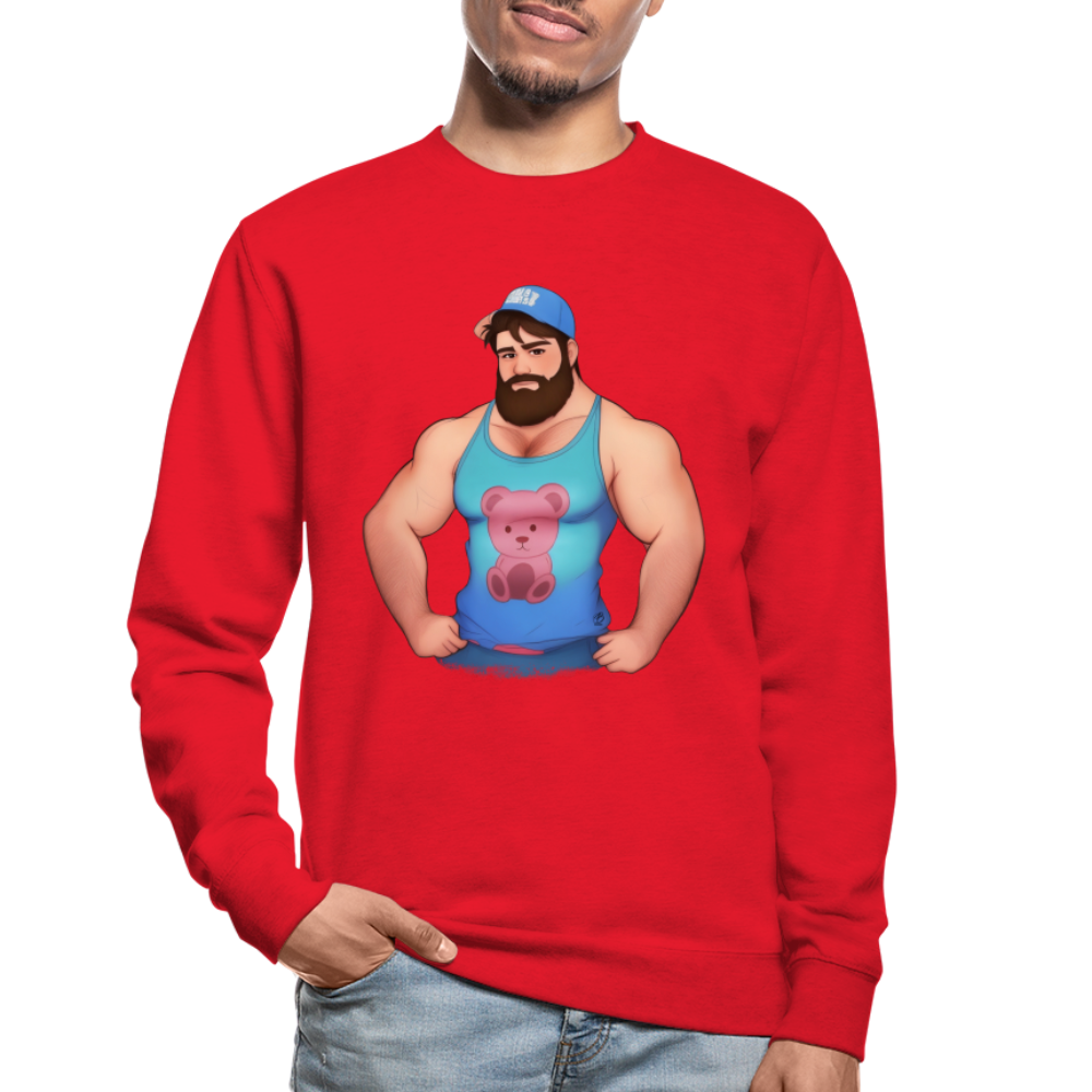 "Trucker Buddy" Sweatshirt - red