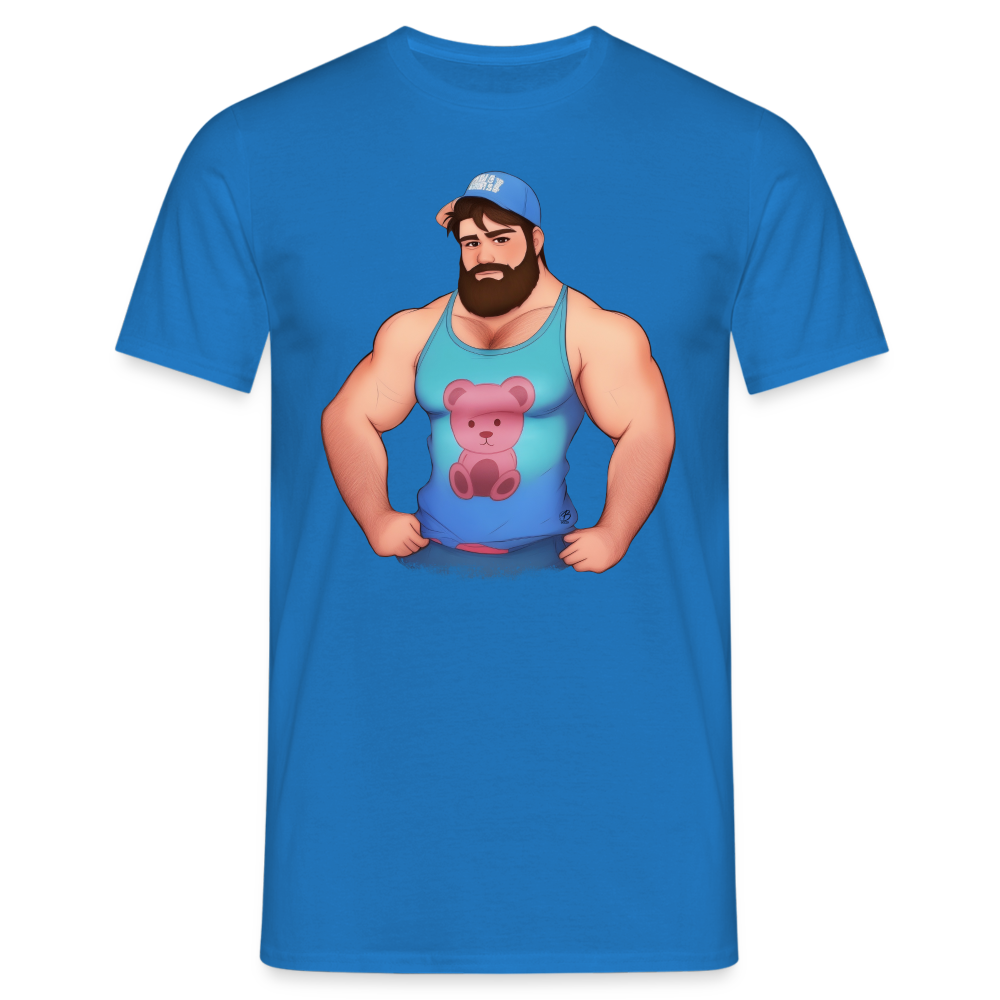 "Trucker Buddy" T-Shirt - royal blue