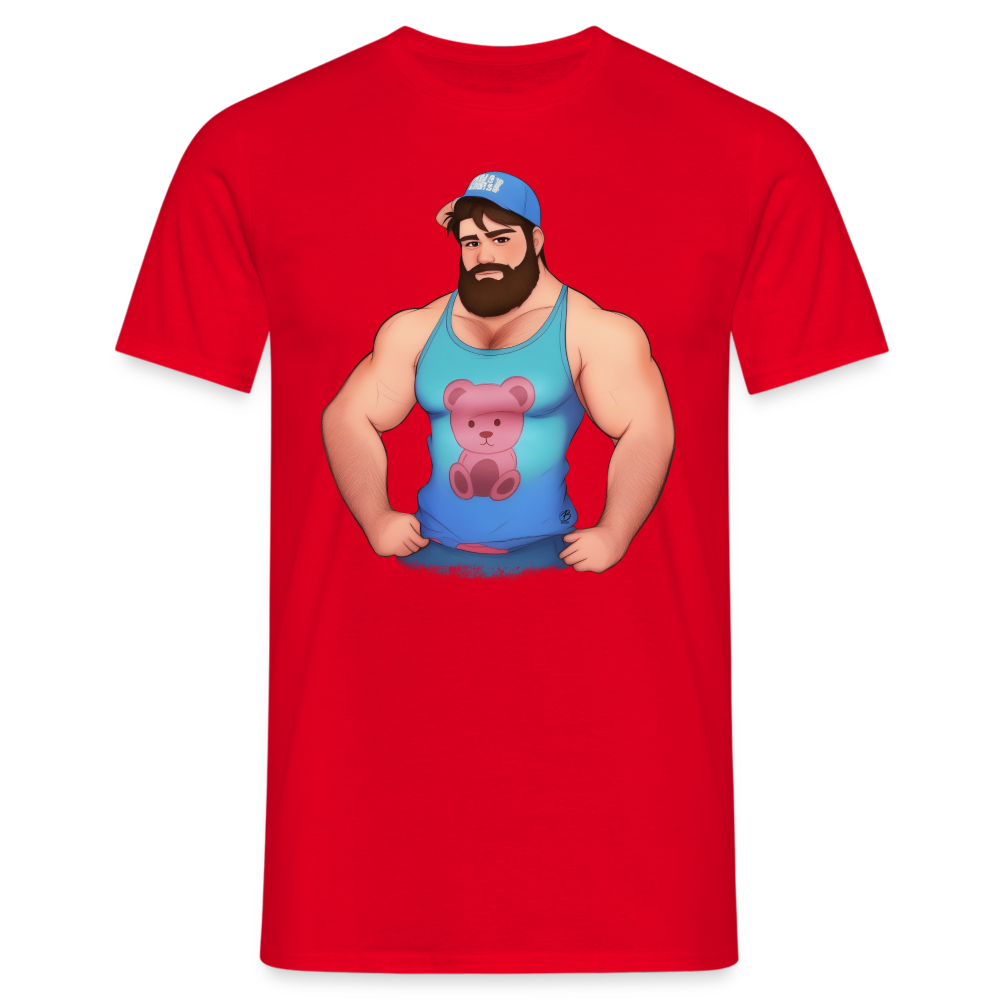 "Trucker Buddy" T-Shirt - red