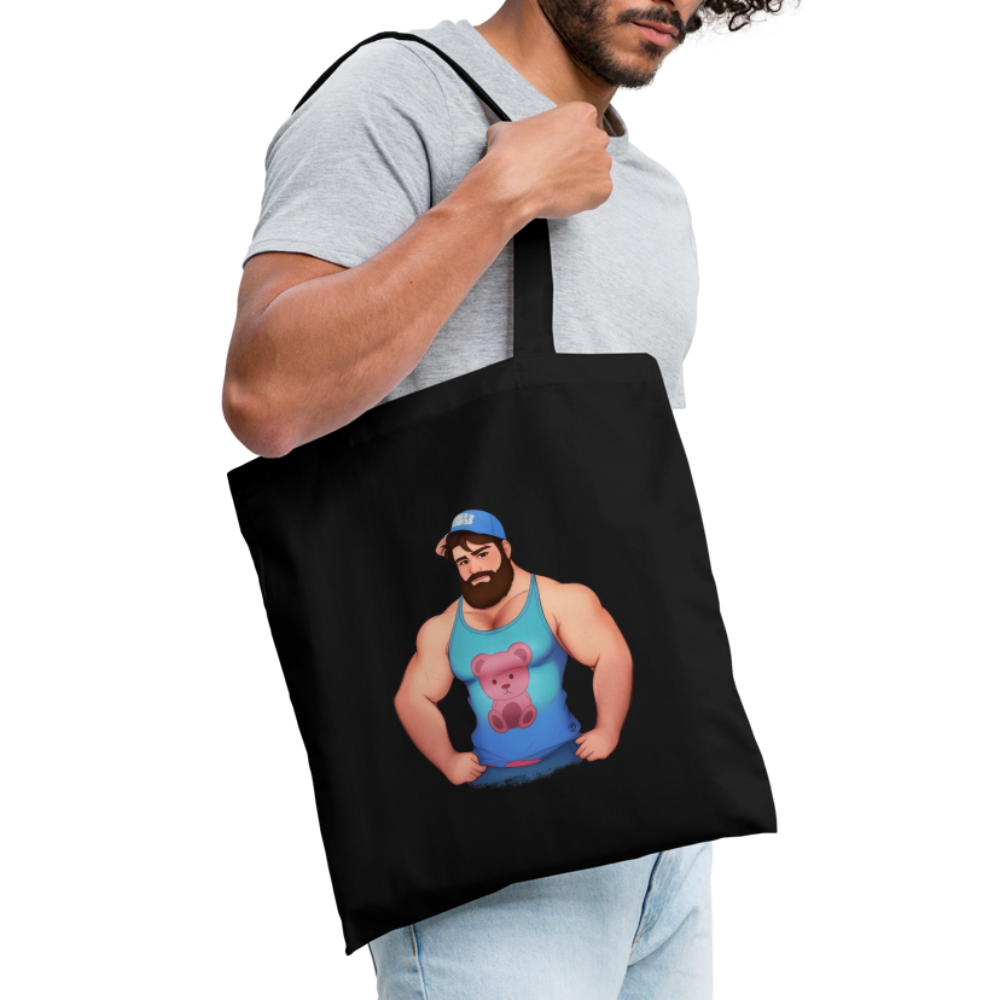 "Trucker Buddy" Tote Bag - black