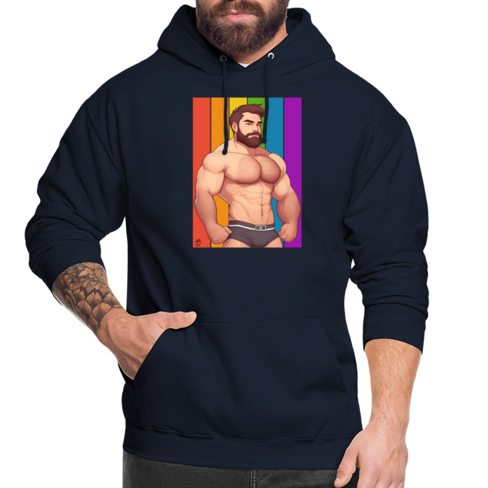 "Rainbow Daddy" Hoodie - navy