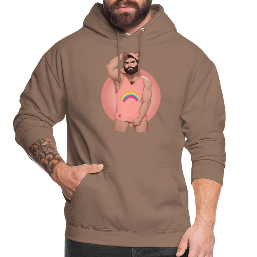 "Rainbow Boy" Hoodie - mocha