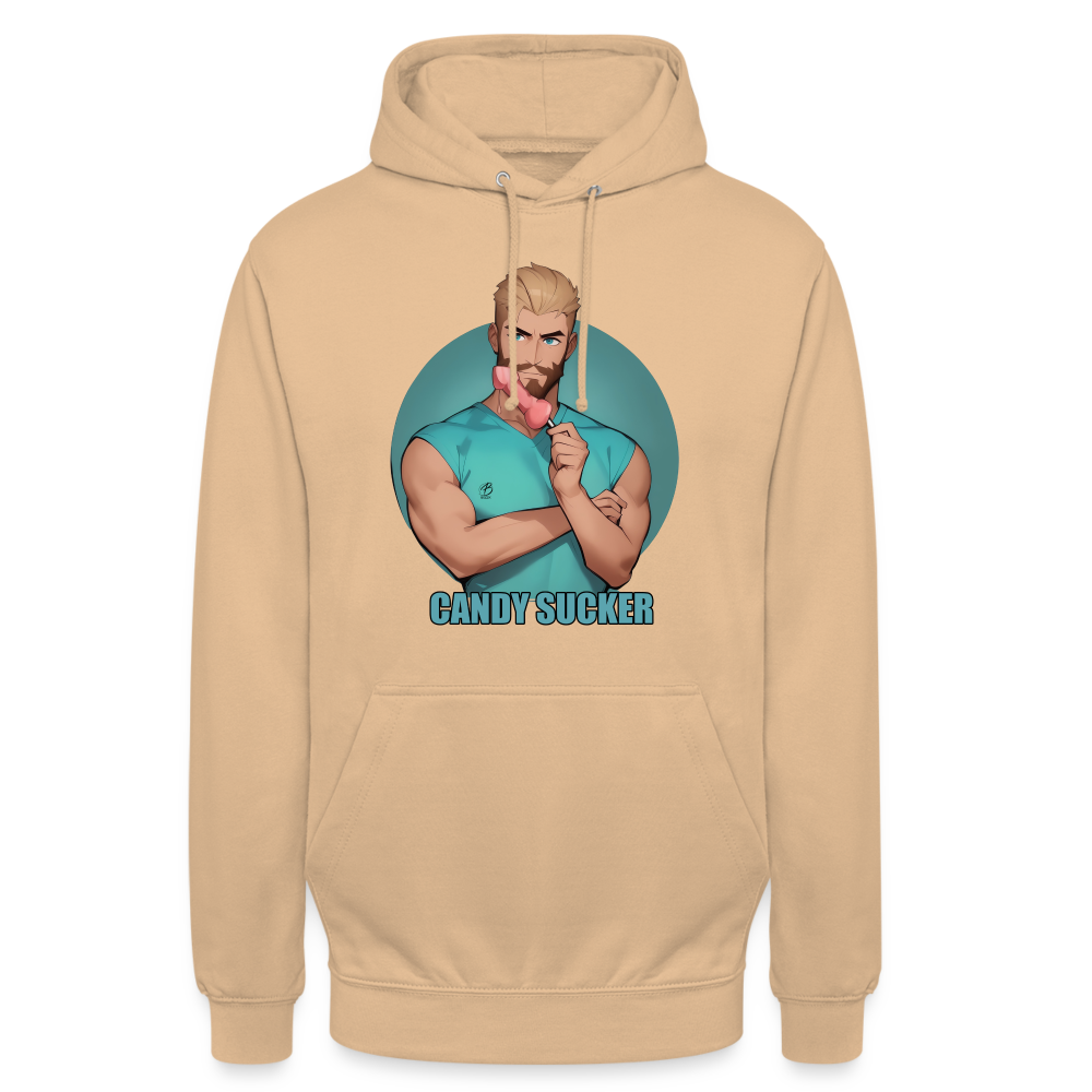 "Candy Sucker" Hoodie - peach