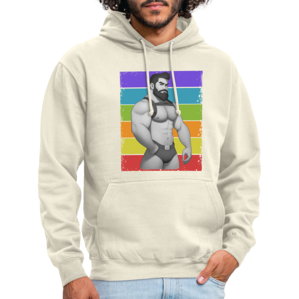 "Harness Rainbow Daddy" Hoodie - vanilla