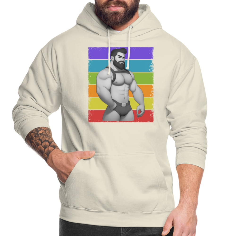 "Harness Rainbow Daddy" Hoodie - vanilla