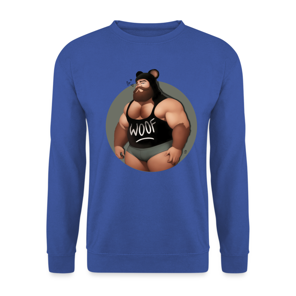 "Bear Lover" Sweatshirt - royal blue