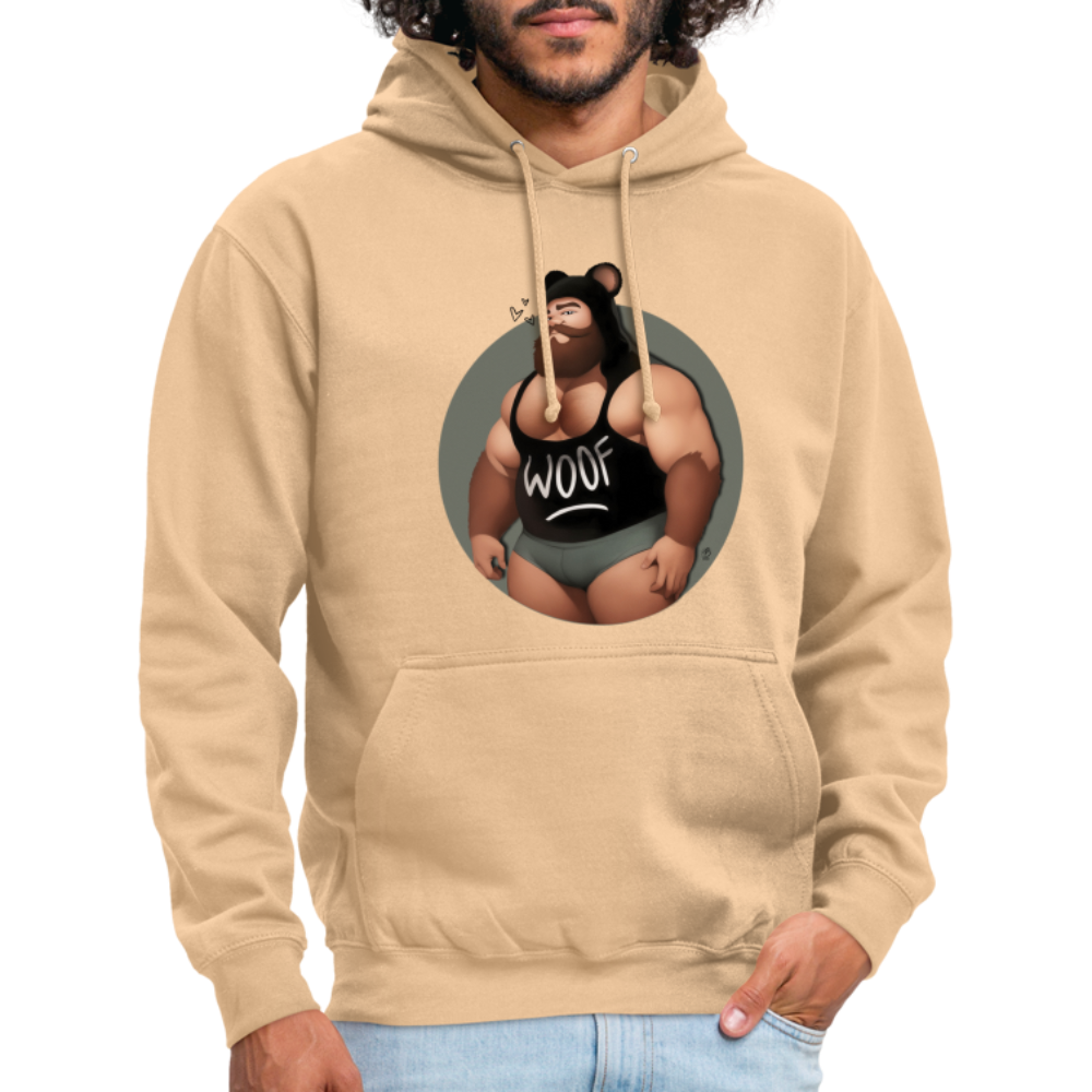 "Bear Lover" Hoodie - peach