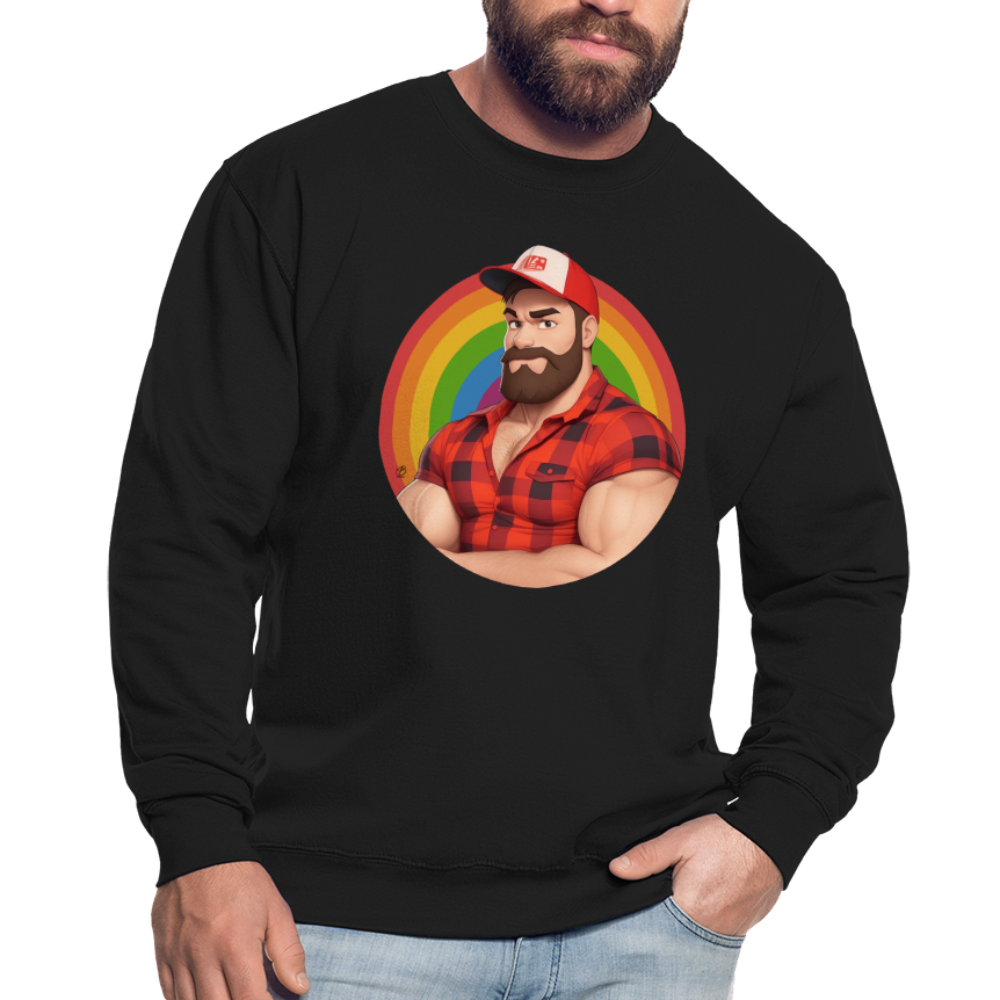 "Lumberjack Buddy" Sweatshirt - black