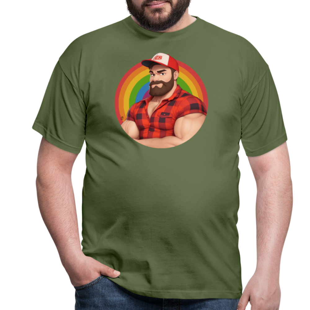 "Lumberjack Buddy" T-Shirt - military green