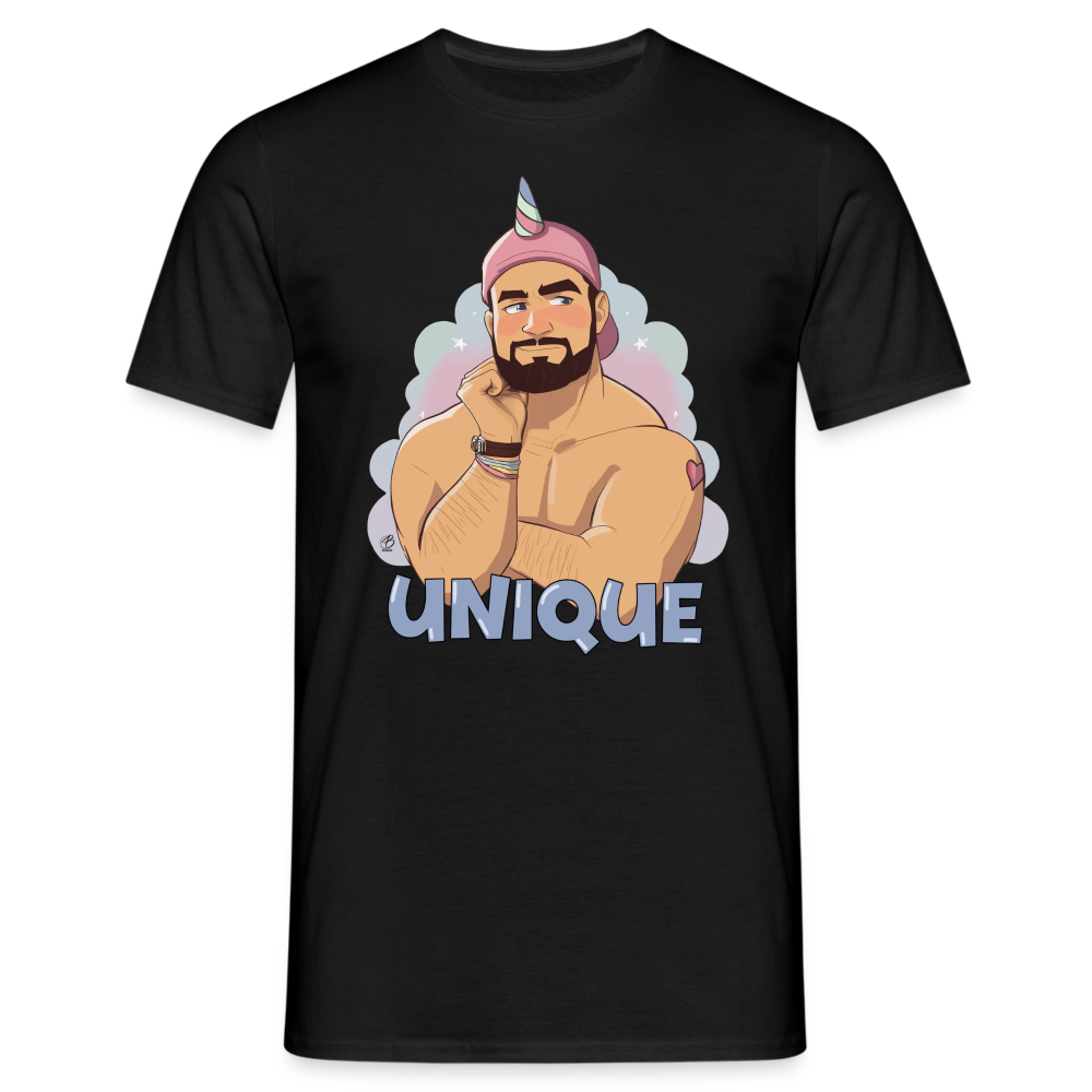 "Be Unique" T-Shirt - black