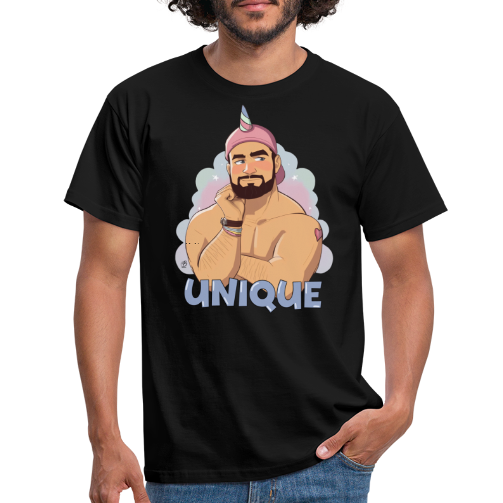 "Be Unique" T-Shirt - black