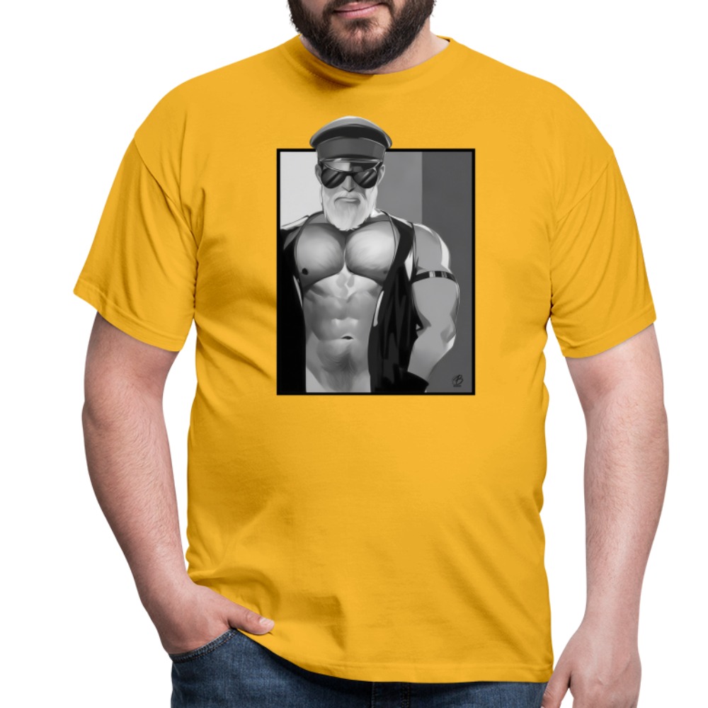 "Leather Daddy" T-Shirt - yellow