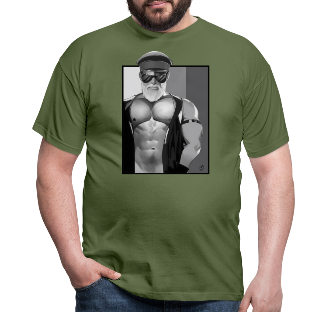"Leather Daddy" T-Shirt - military green