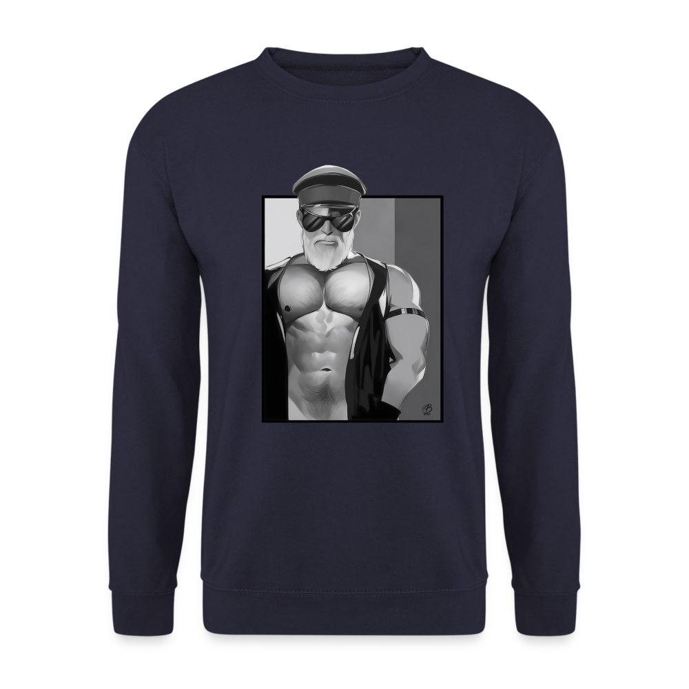 "Leather Daddy" Sweatshirt - navy