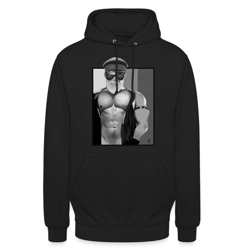 "Leather Daddy" Hoodie - black