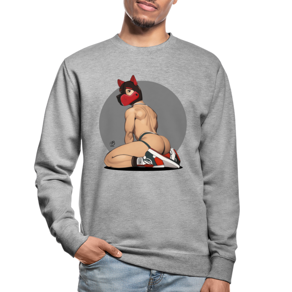 "Red Puppy Boy" Sweatshirt - salt & pepper