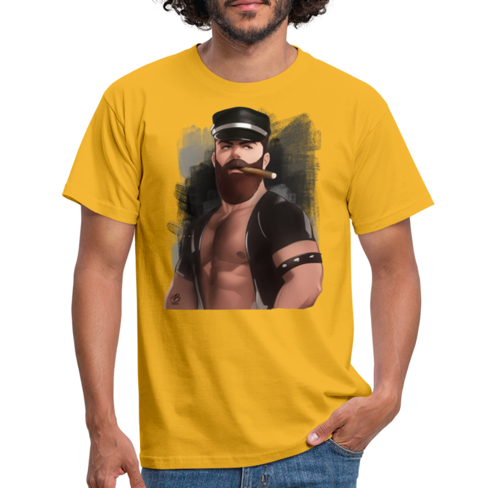 "Smoker Boss" T-Shirt - yellow