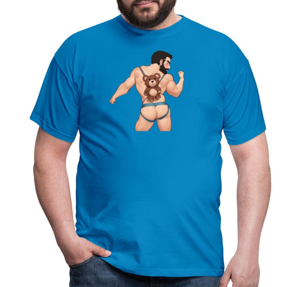"Bear Bag Buddy" T-Shirt - royal blue