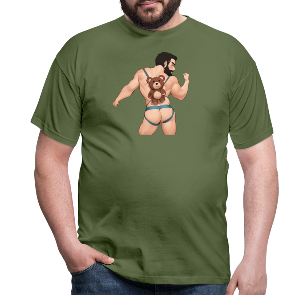 "Bear Bag Buddy" T-Shirt - military green
