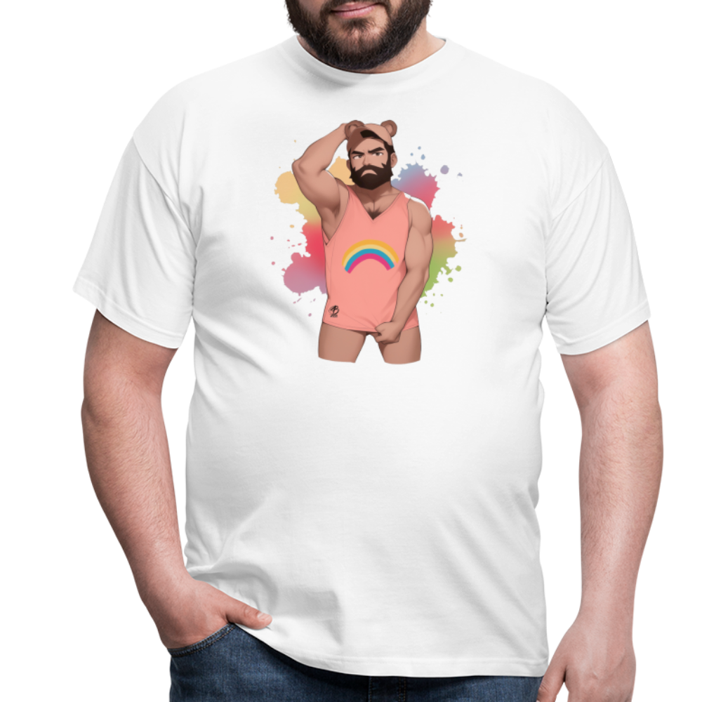 "Rainbow Boy" T-Shirt - white