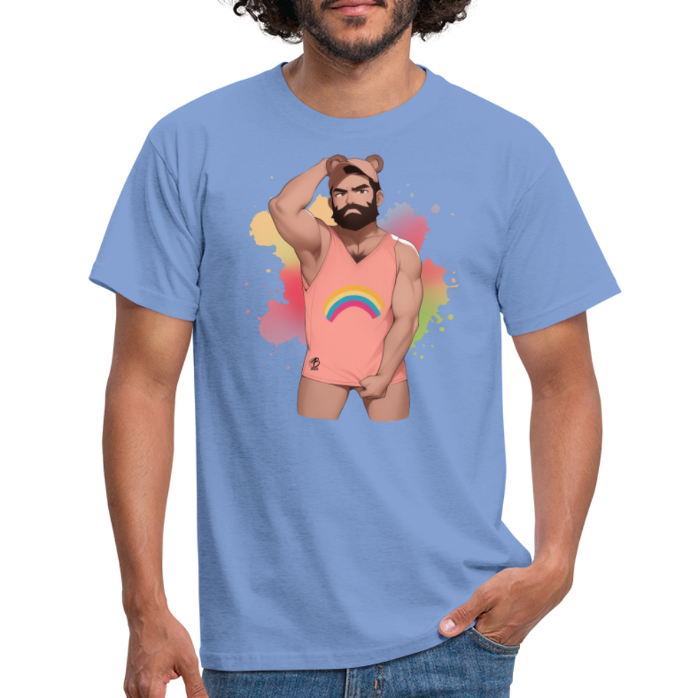 "Rainbow Boy" T-Shirt - carolina blue