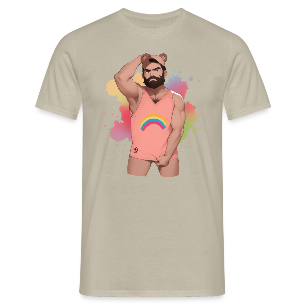 "Rainbow Boy" T-Shirt - sand beige