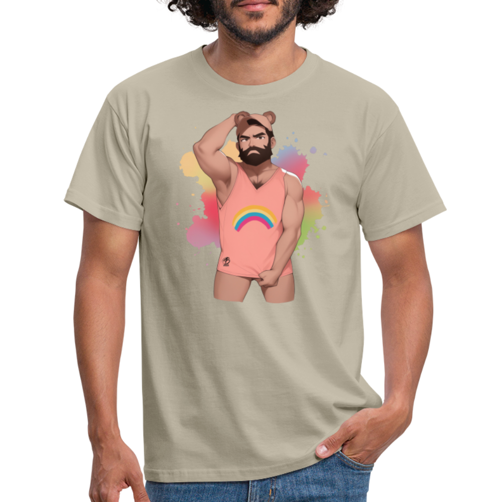 "Rainbow Boy" T-Shirt - sand beige