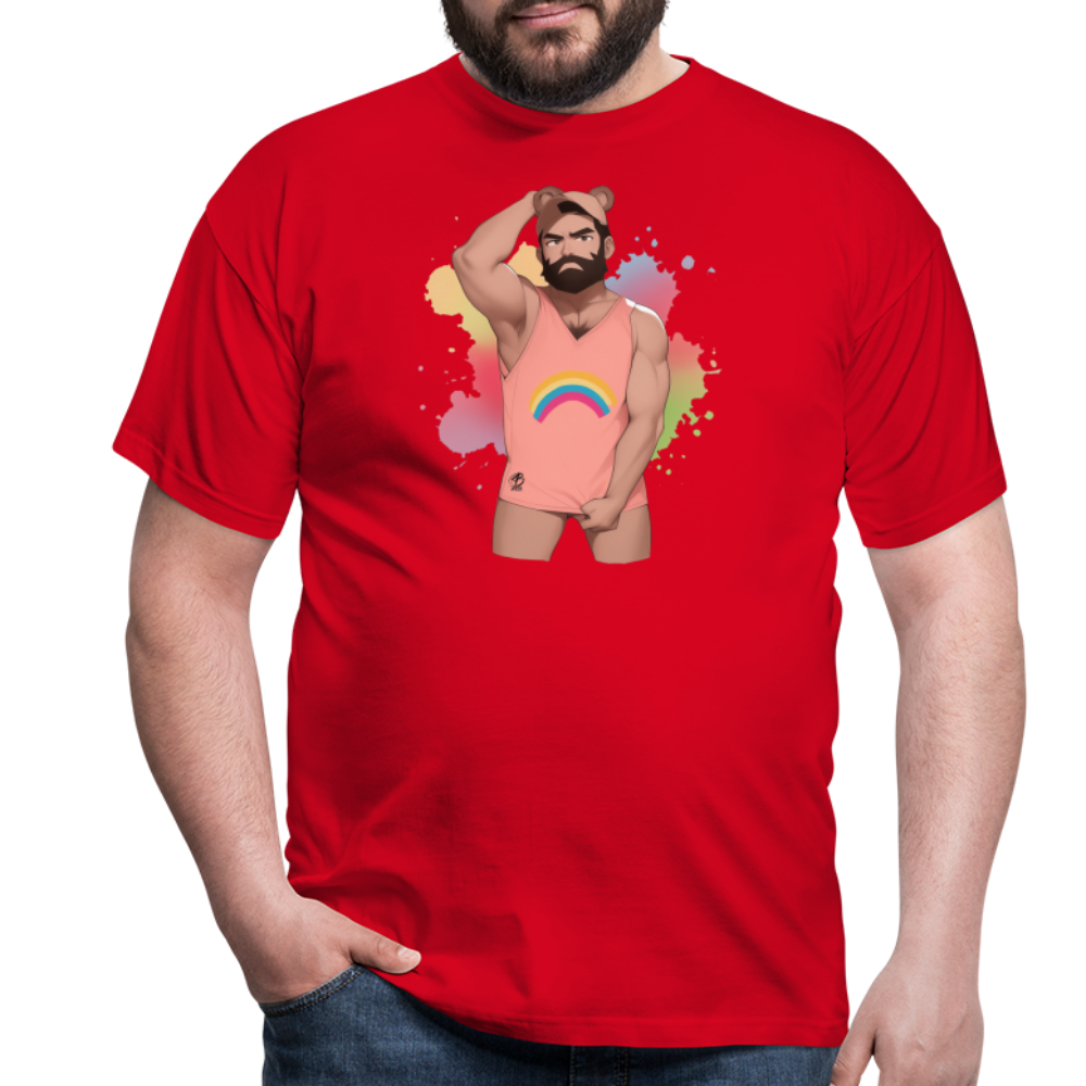 "Rainbow Boy" T-Shirt - red