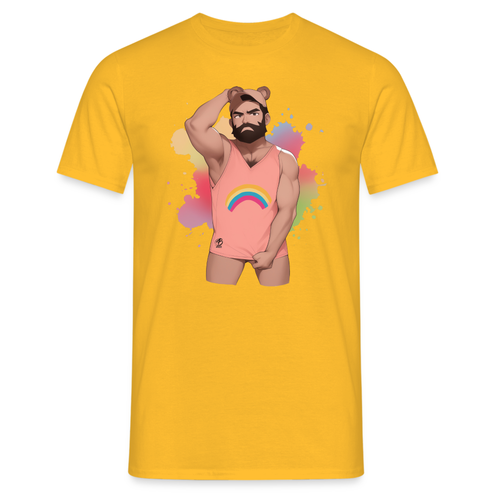 "Rainbow Boy" T-Shirt - yellow