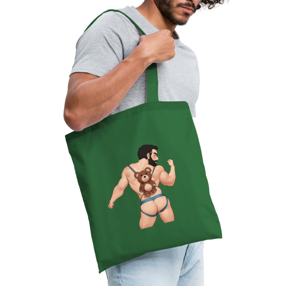 "Bear Bag Buddy" Tote Bag - evergreen