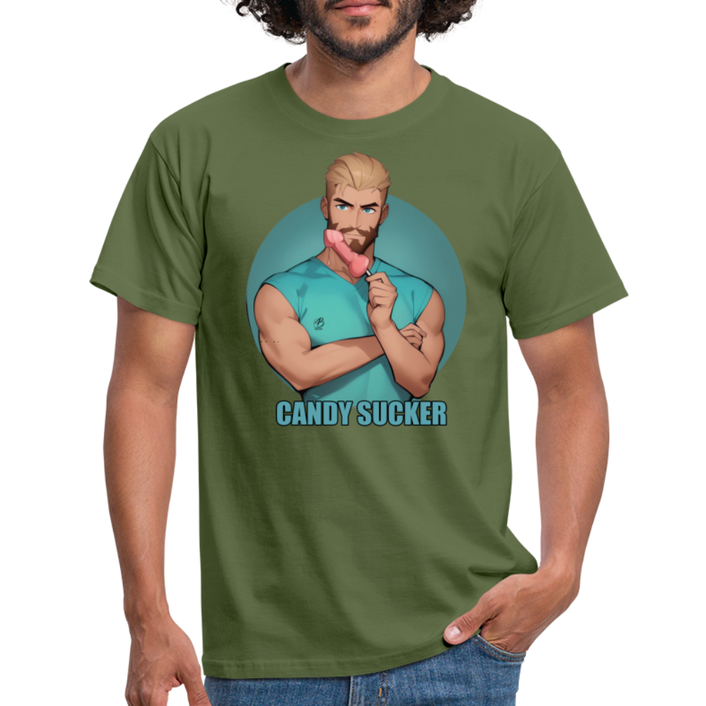 "Candy Sucker" T-Shirt - military green