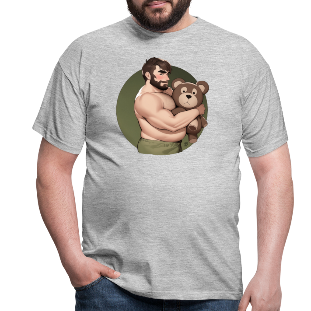 "Daddy Bear" T-Shirt - heather grey