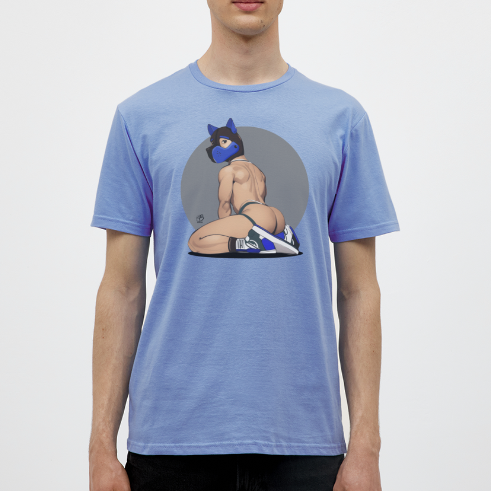 "Blue Puppy Boy" T-Shirt - carolina blue