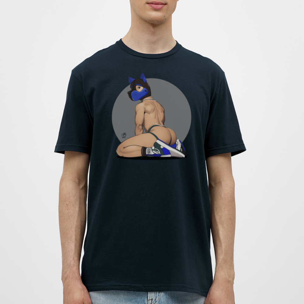 "Blue Puppy Boy" T-Shirt - navy