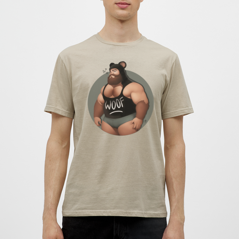 "Bear Lover" T-Shirt - sand beige