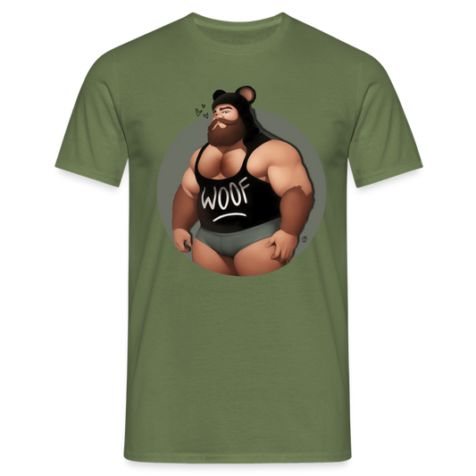 "Bear Lover" T-Shirt - military green
